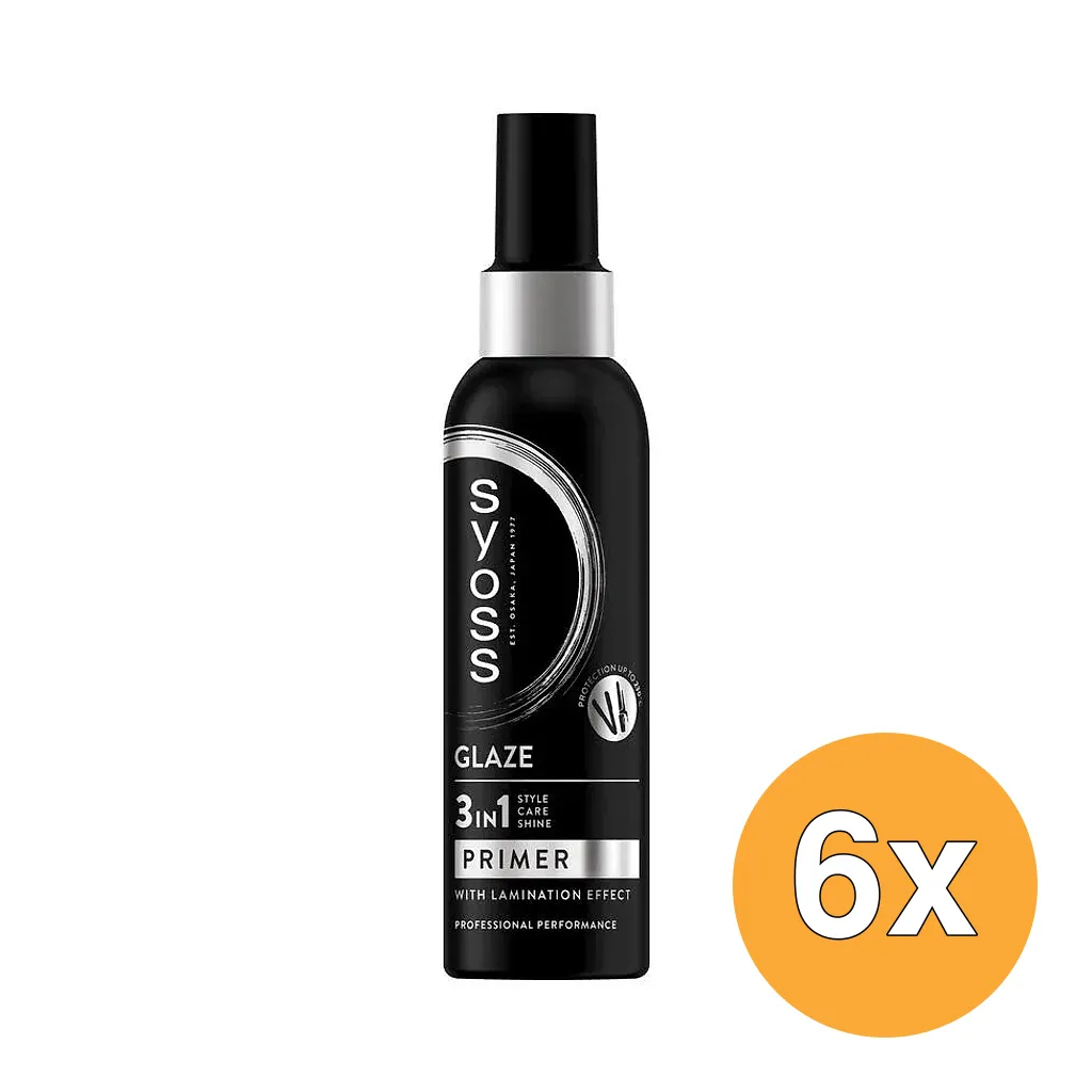 6x Syoss Primer Glaze (150 ml)