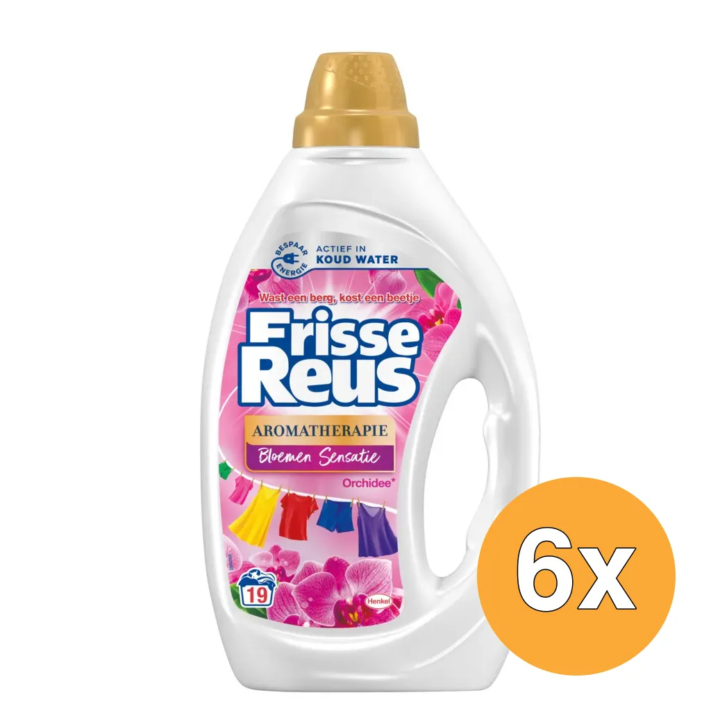 6x Witte Reus Wasgel Frisse Reus Orchidee (855 ml)