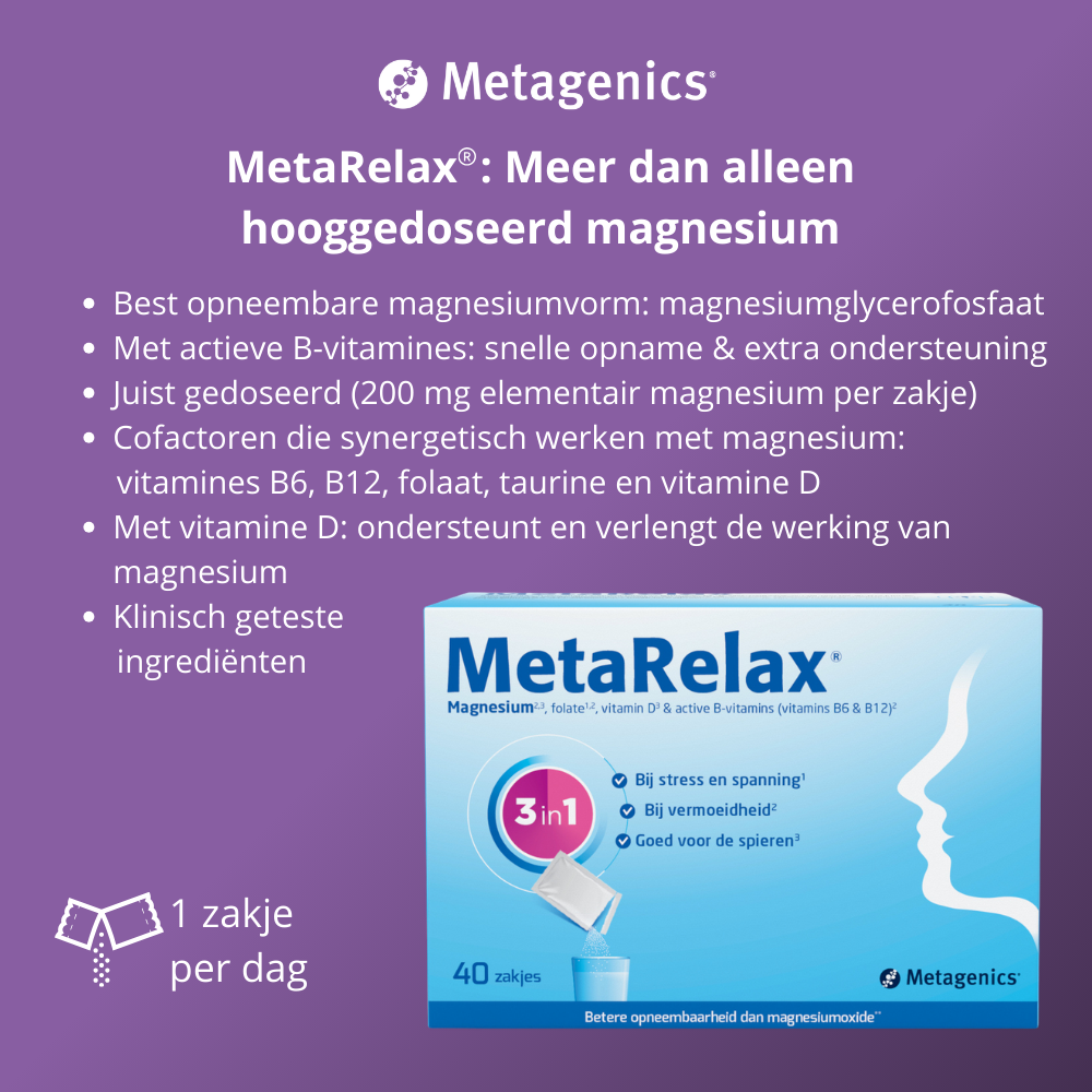 Metagenics MetaRelax® (40 zakjes) - image 2