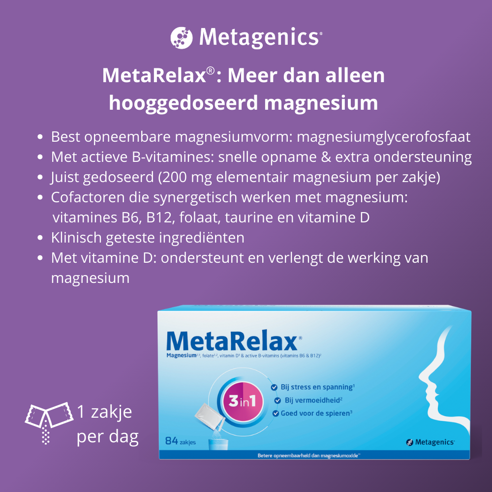 Metagenics MetaRelax® (84 zakjes) - image 2