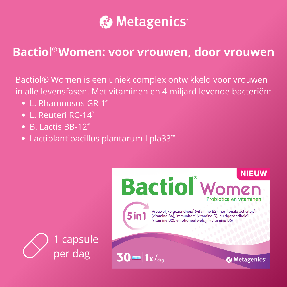 Metagenics Bactiol® Women (30 capsules)