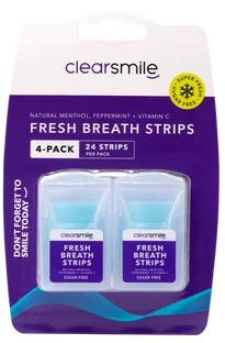 ClearSmile Fresh Breath Strips (4 stuks)