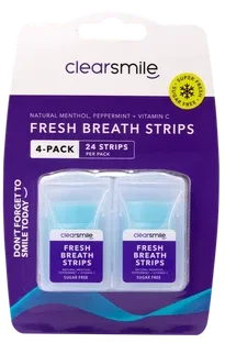ClearSmile Fresh Breath Strips (4 stuks)