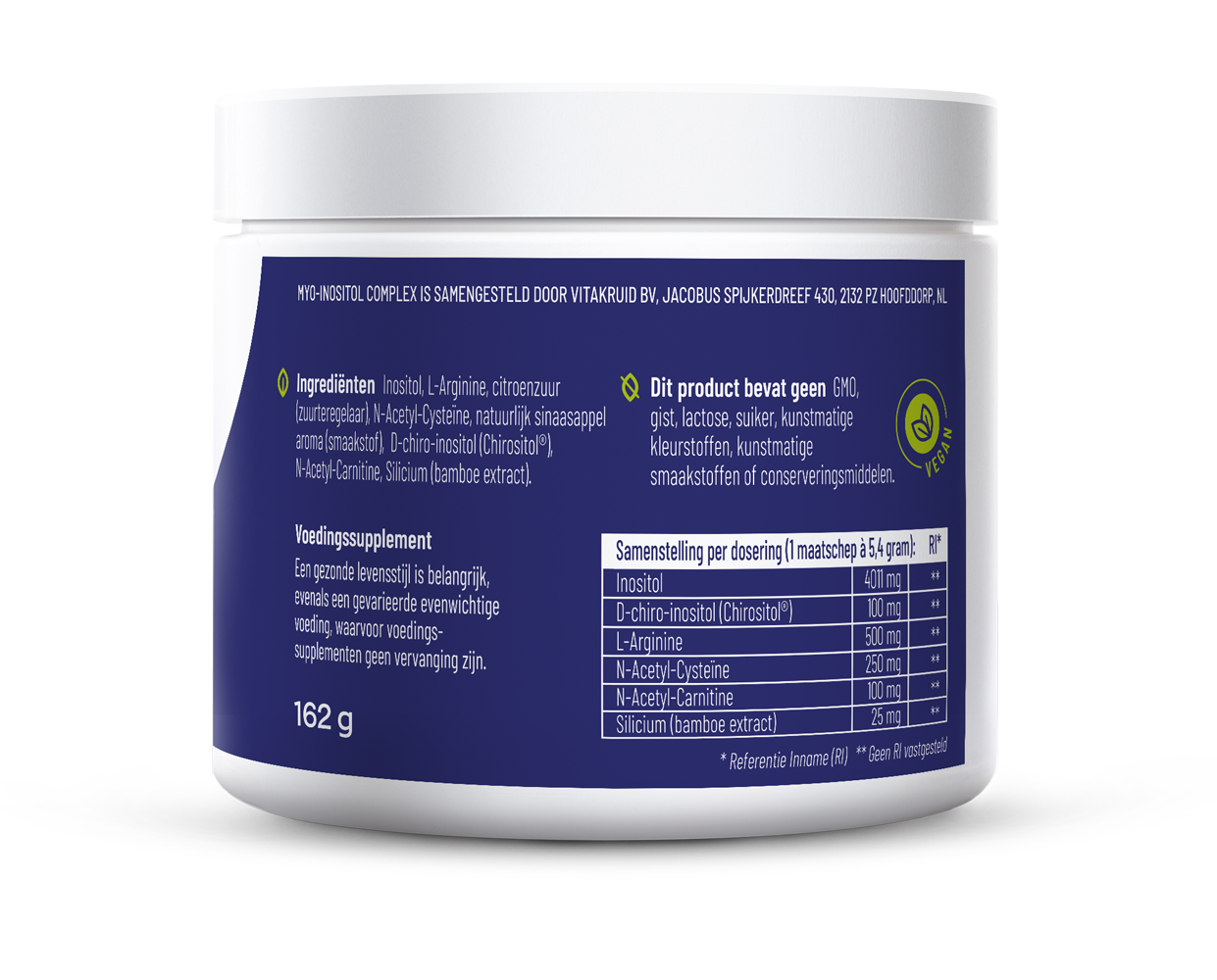 Vitakruid Myo-Inositol Complex (162 gr) - image 2