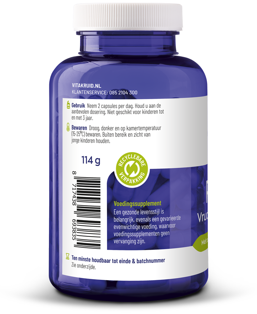 Vitakruid Femme Vruchtbaarheid Support (120 vega capsules)