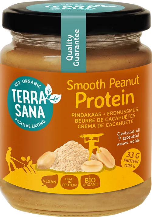 Terrasana Proteine Pindakaas Fijn (250 gr)