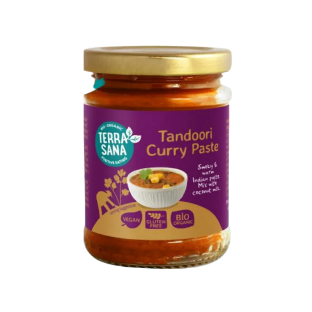 Terrasana Indiase Tandoori Currypasta (130 gr)