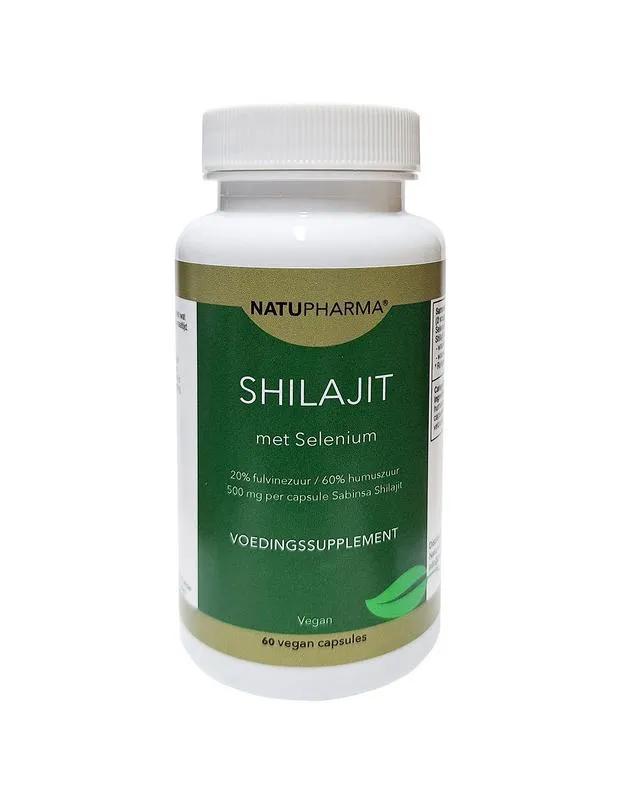 Natupharma Shilajit met Selenium (60 capules)