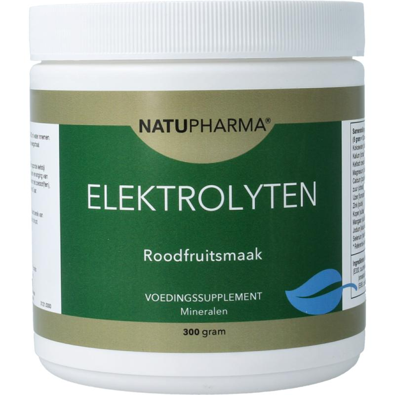 Natupharma Elektrolyten (rood fruit) (300 gr)
