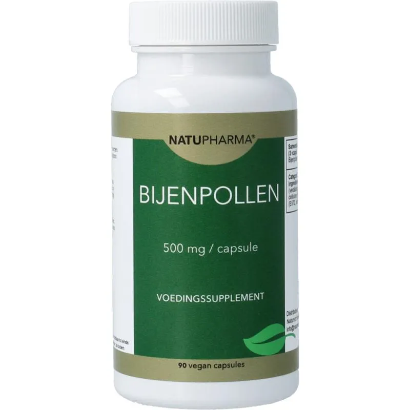 Natupharma Bijenpollen 500mg (90 capules)