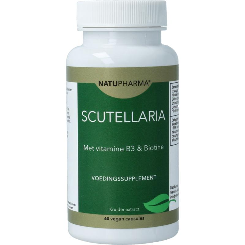 Natupharma Scutellaria met  Vit. B3 & Biotine (60 capules)