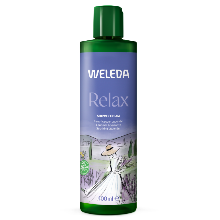 Weleda Relax Douchecreme Lavendel (400 ml)