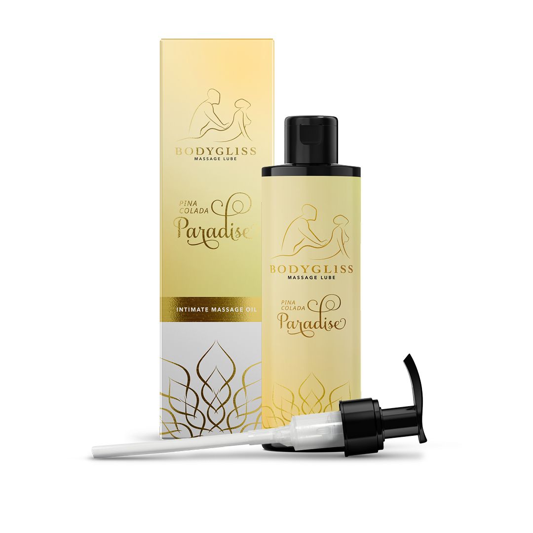 BodyGliss Silky soft massageolie cocos rum (150 ml)