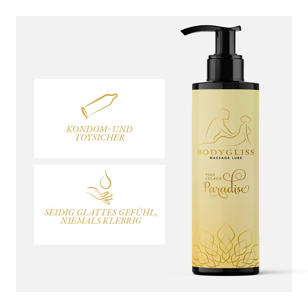 BodyGliss Silky soft massageolie cocos rum (150 ml) - image 2