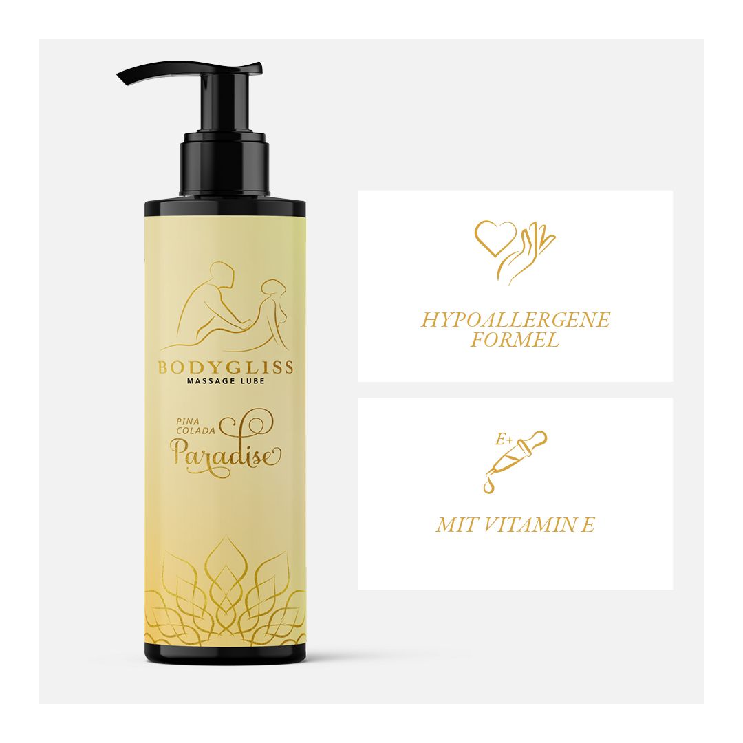 BodyGliss Silky soft massageolie cocos rum (150 ml) - image 3