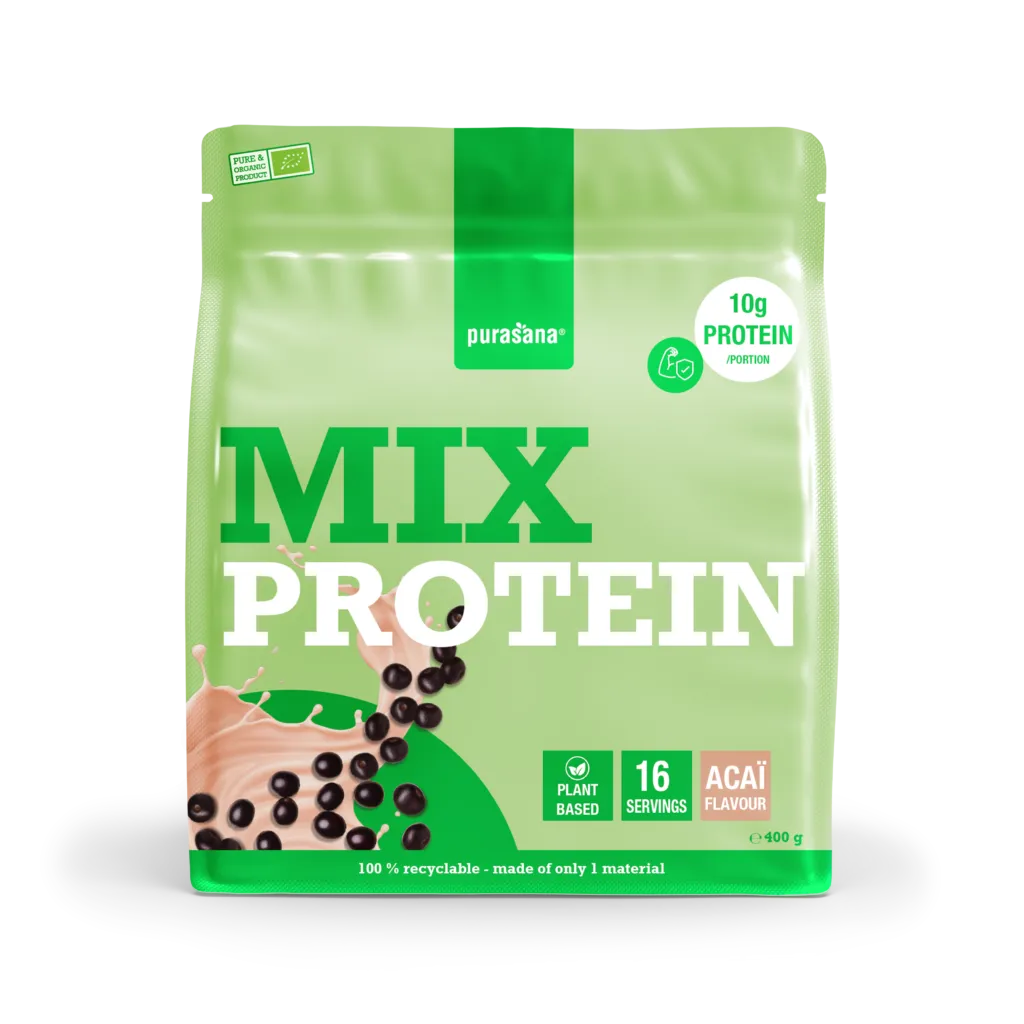 Purasana Plant Protein Mix Rode Biet Bio (400 gr)