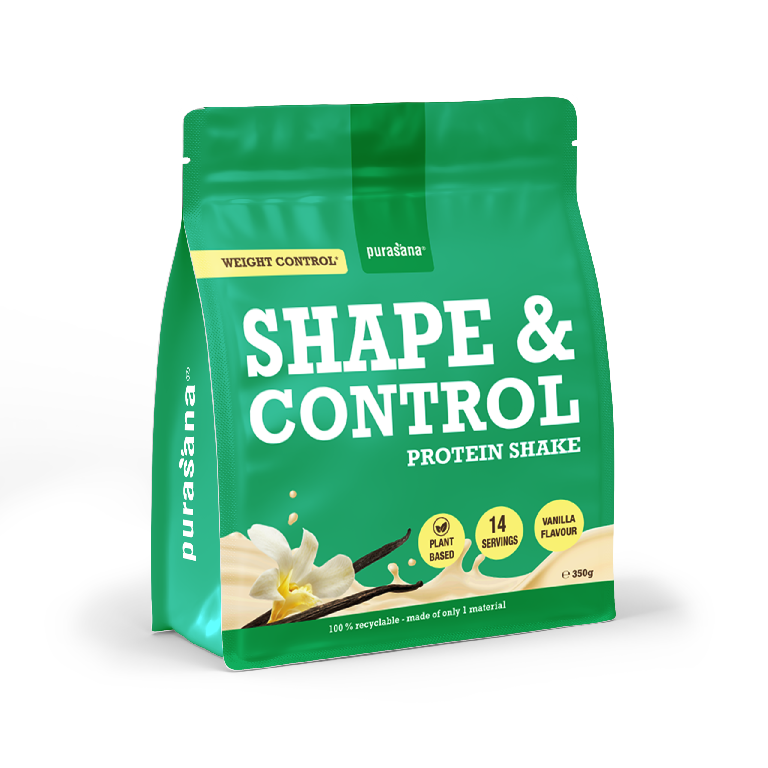 Purasana Shape & Control Plant Protein Vanille (350 gr) - image 2