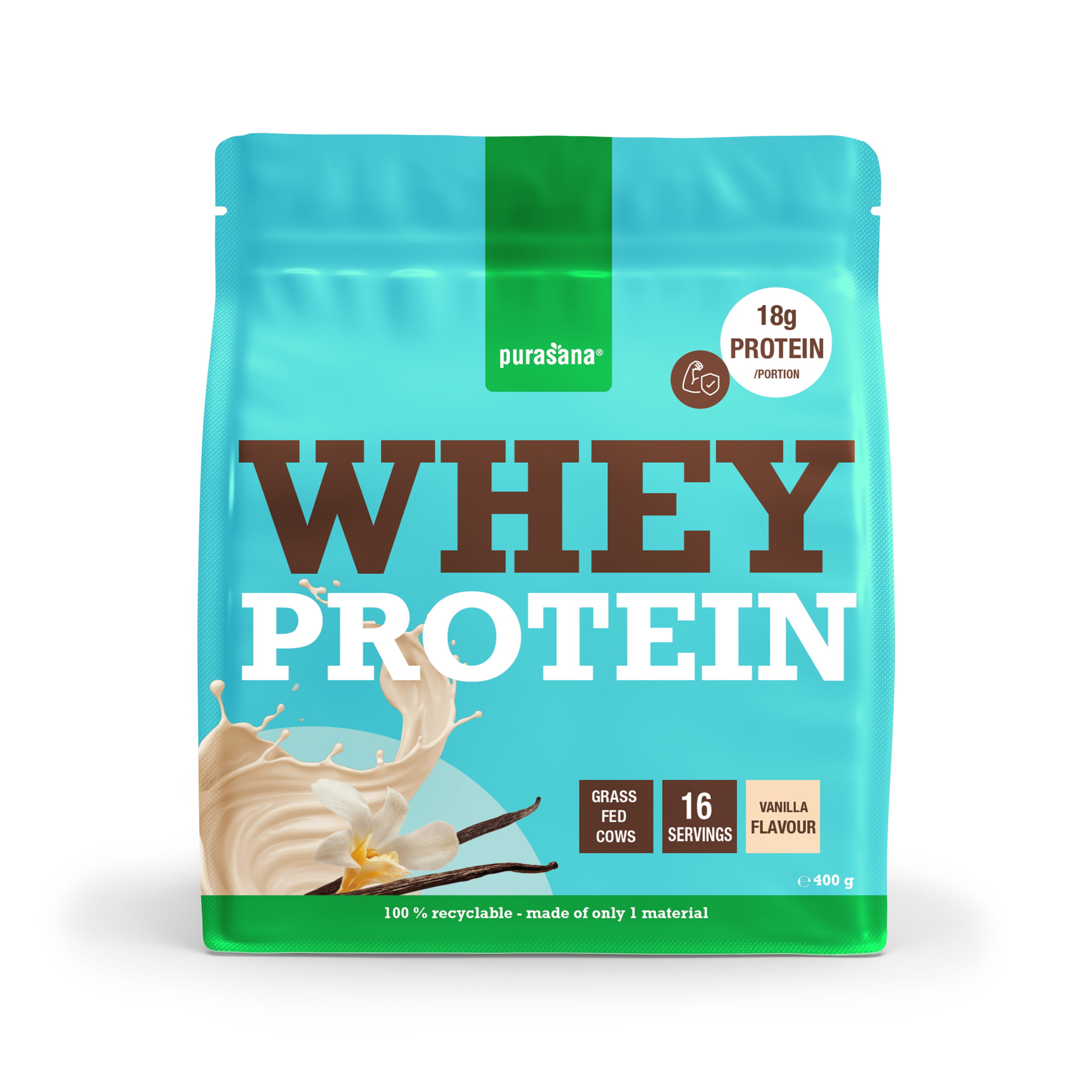 Purasana Whey Proteine Vanilla (400 gr)