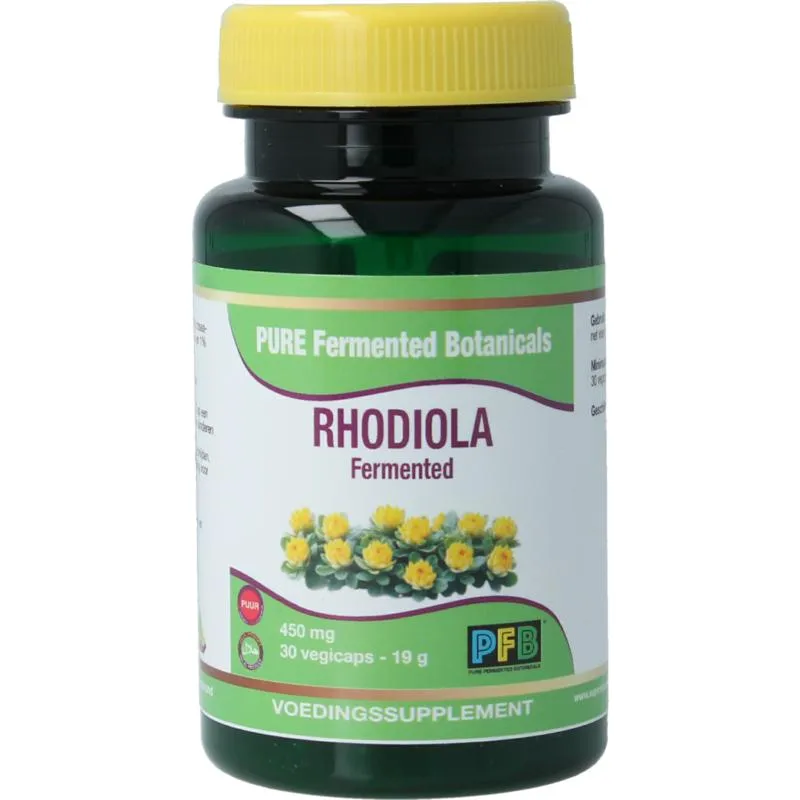 Snp Rhodiola Fermented Puur (30 vega capsules)