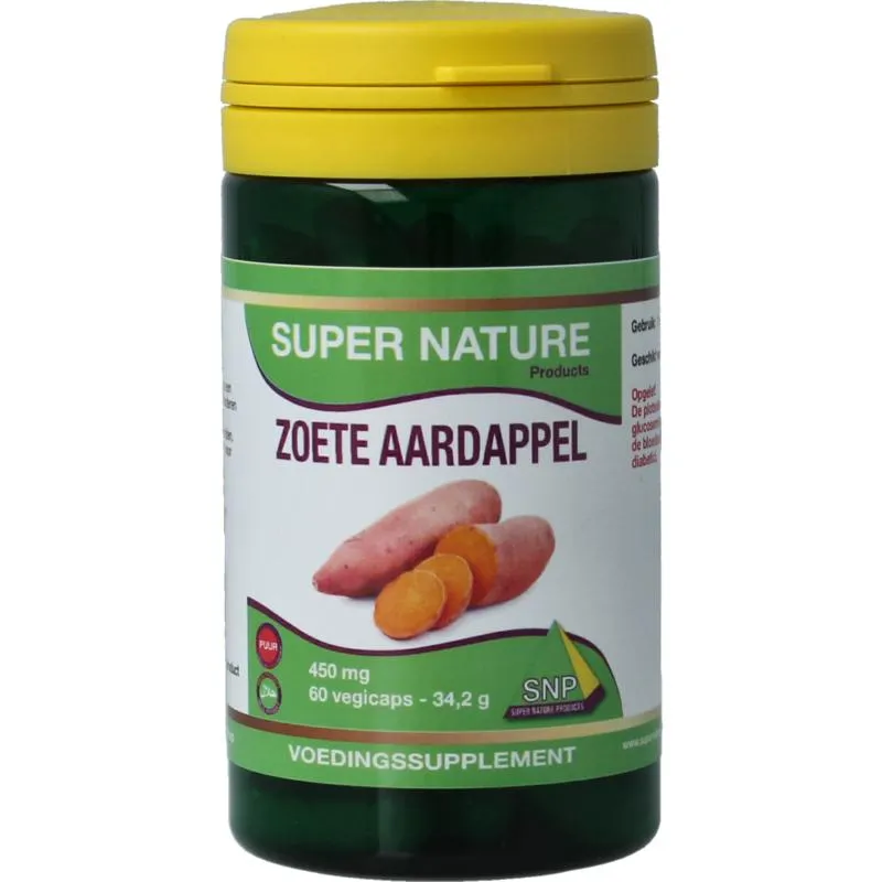 Snp Zoete Aardappel Puur (60 vega capsules)