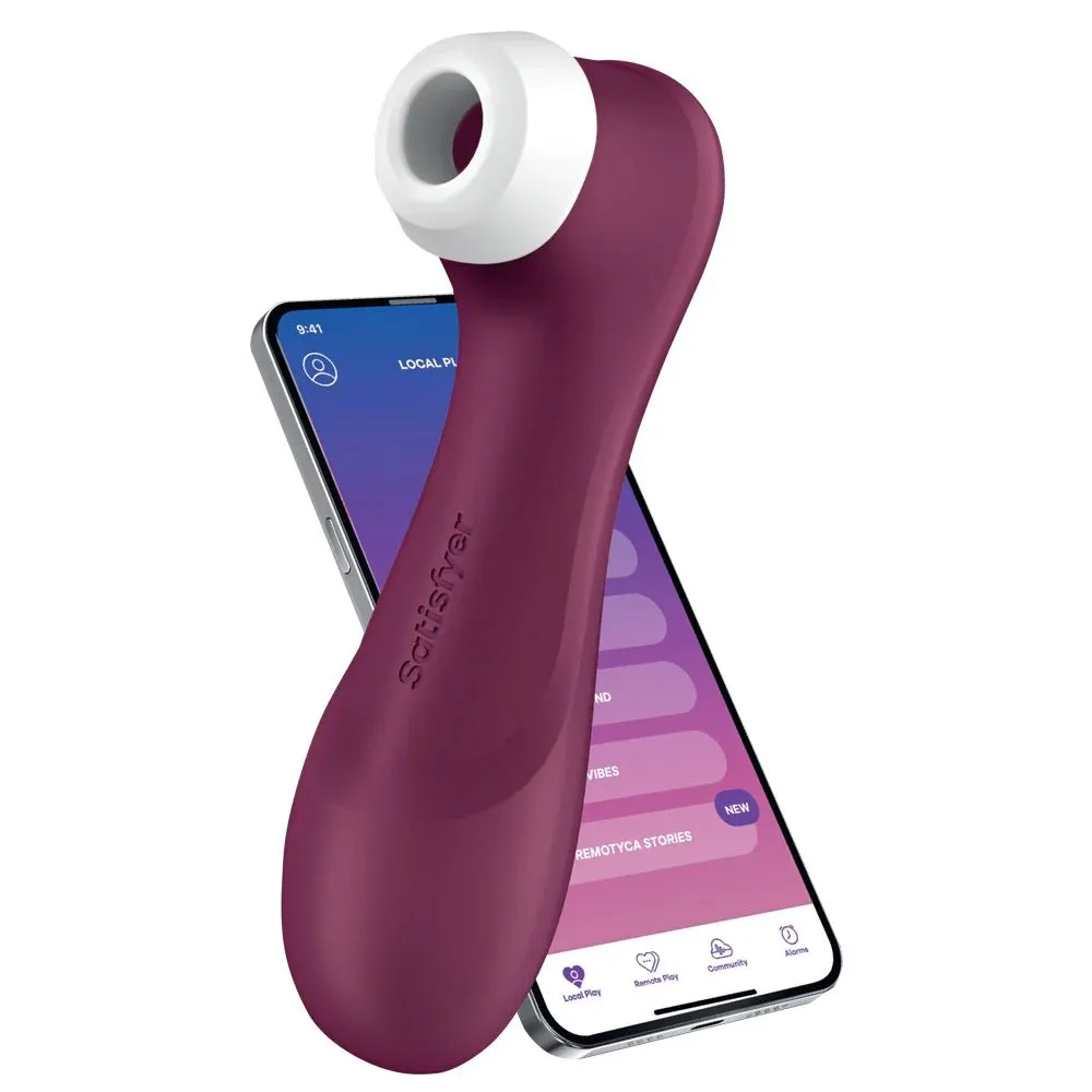Satisfyer Pro 2 Generation 3 App Controlled - Wijnrood (1 stuk)