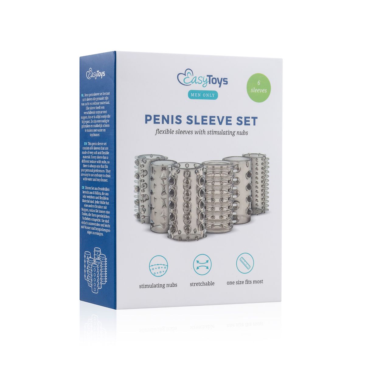 Easytoys Penis Sleeve Set 6-delig (1 stuk) - image 4