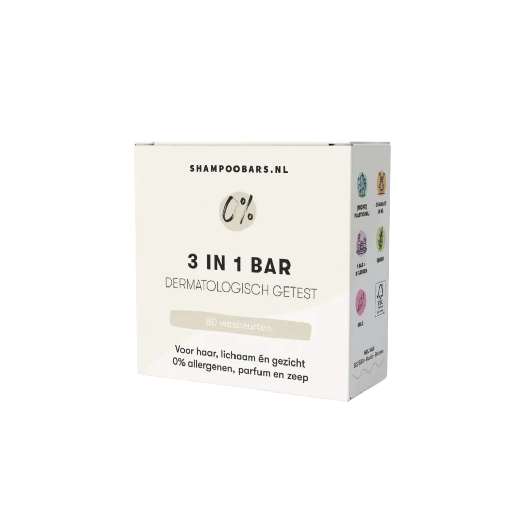 ShampooBars 3-in-1 Bar 0%