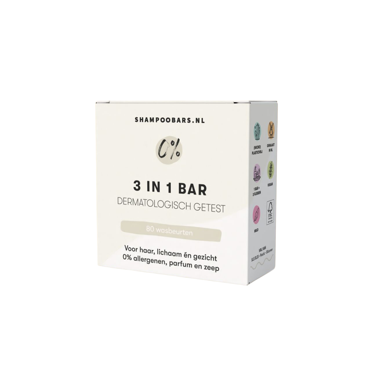 ShampooBars 3-in-1 Bar 0%