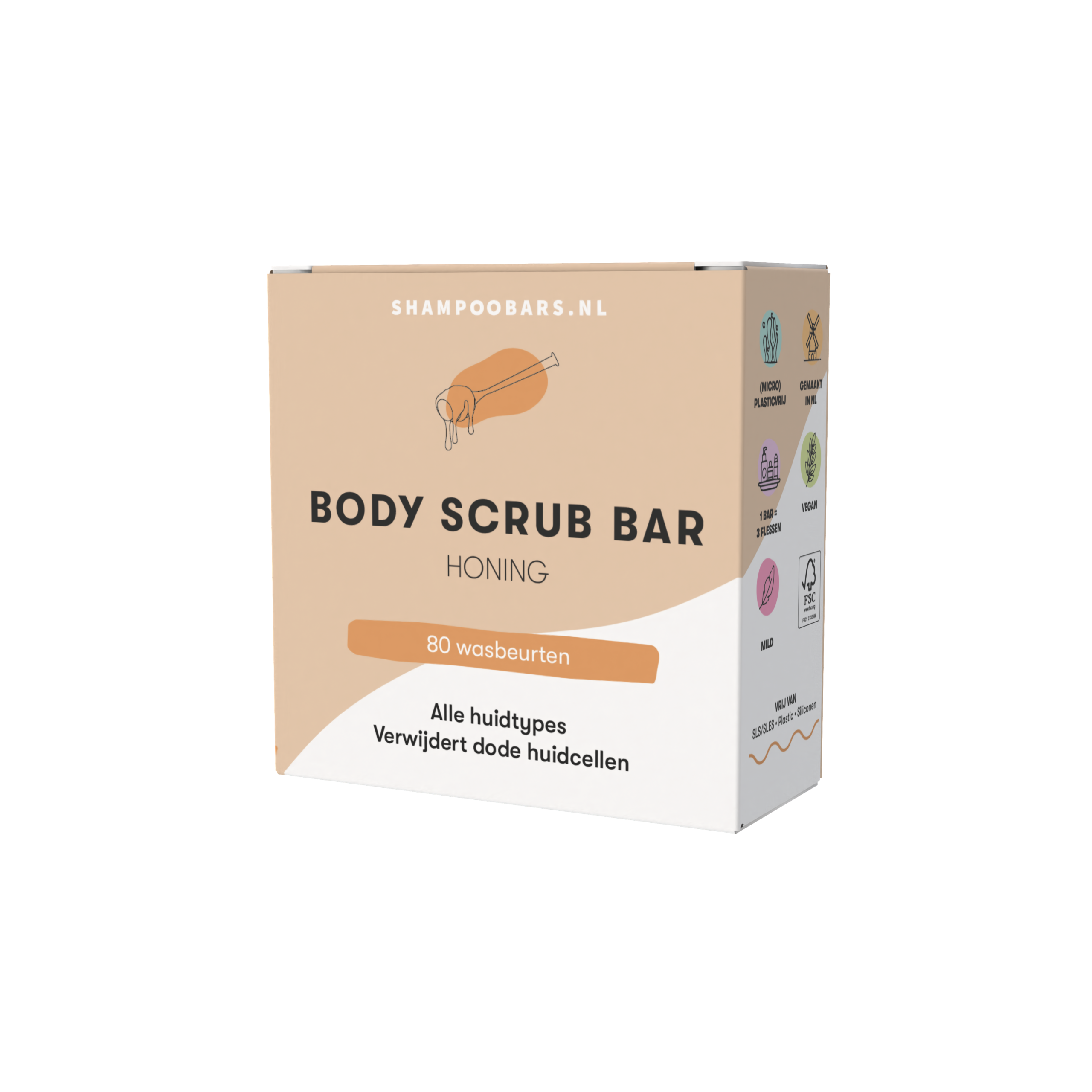 ShampooBars Body Scrub Bar Honing