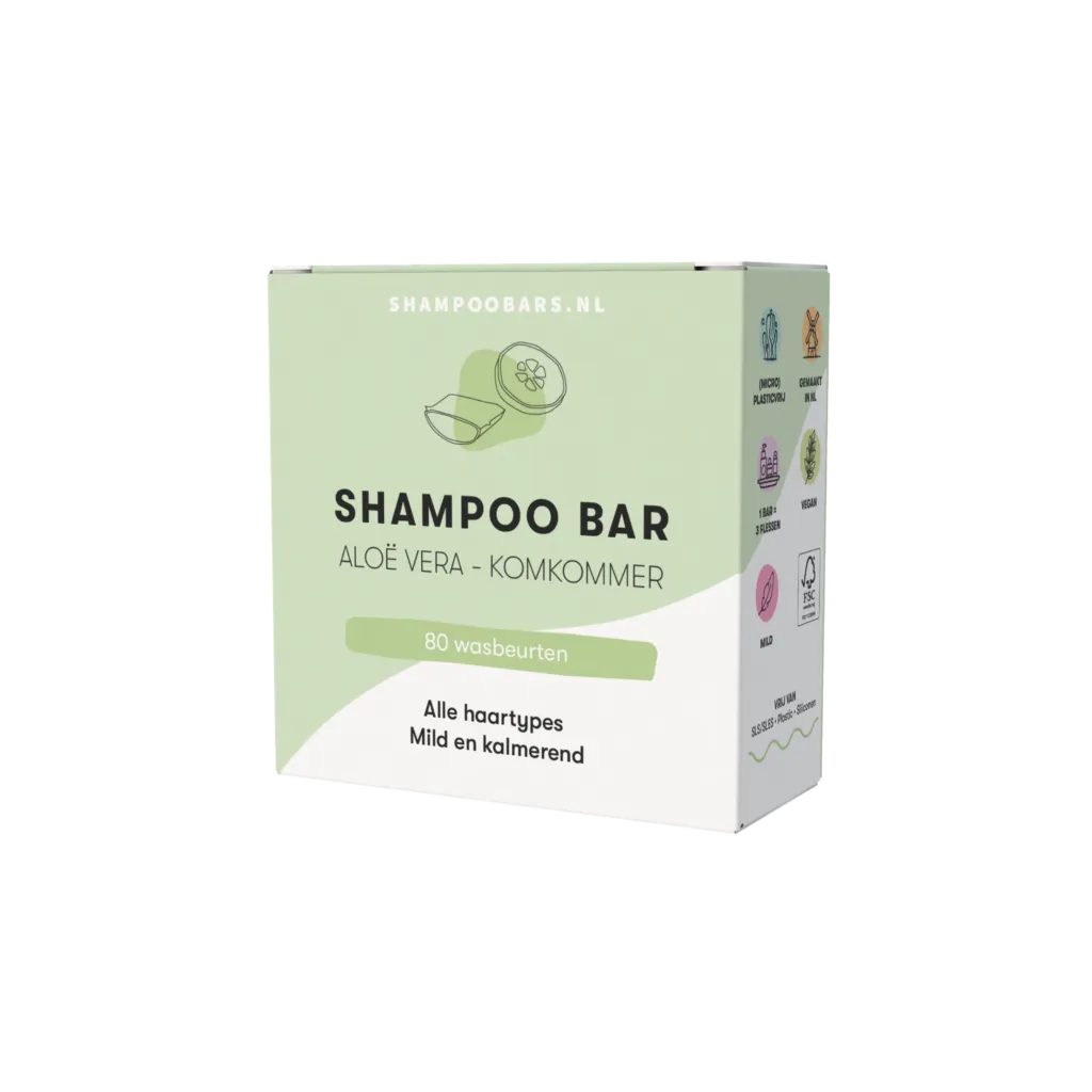 ShampooBars Shampoo Bar Aloe Vera-Komkommer