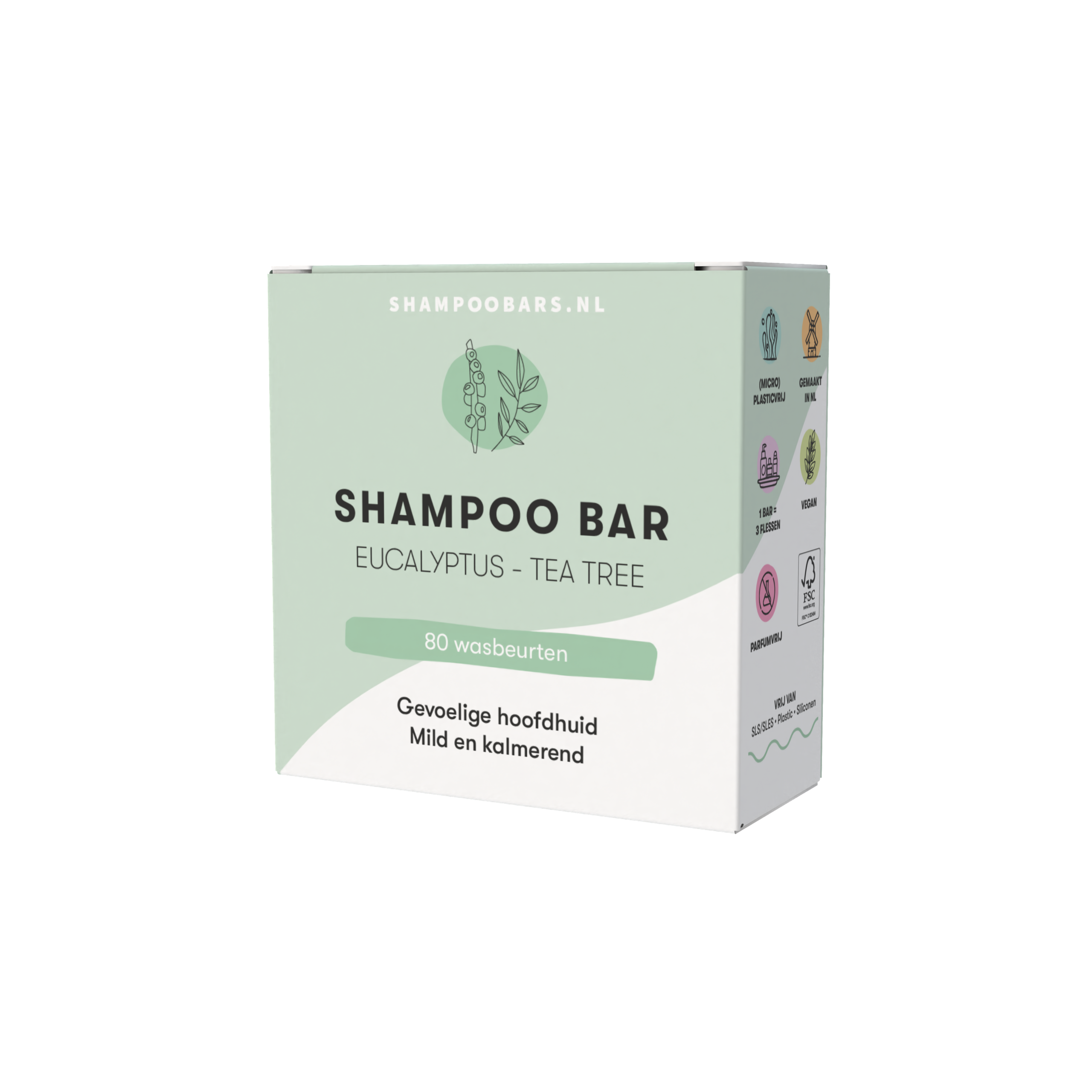 ShampooBars Shampoo Bar Eucalyptus-Tea Tree