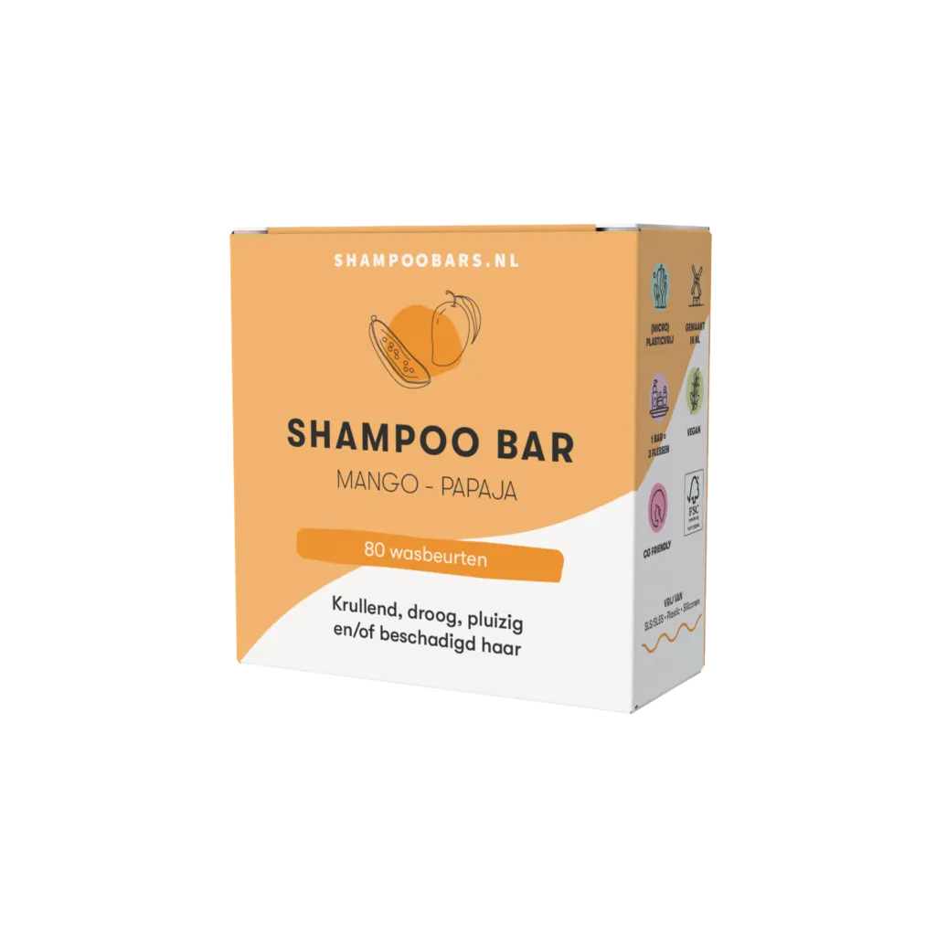ShampooBars Shampoo Bar Mango-Papaja