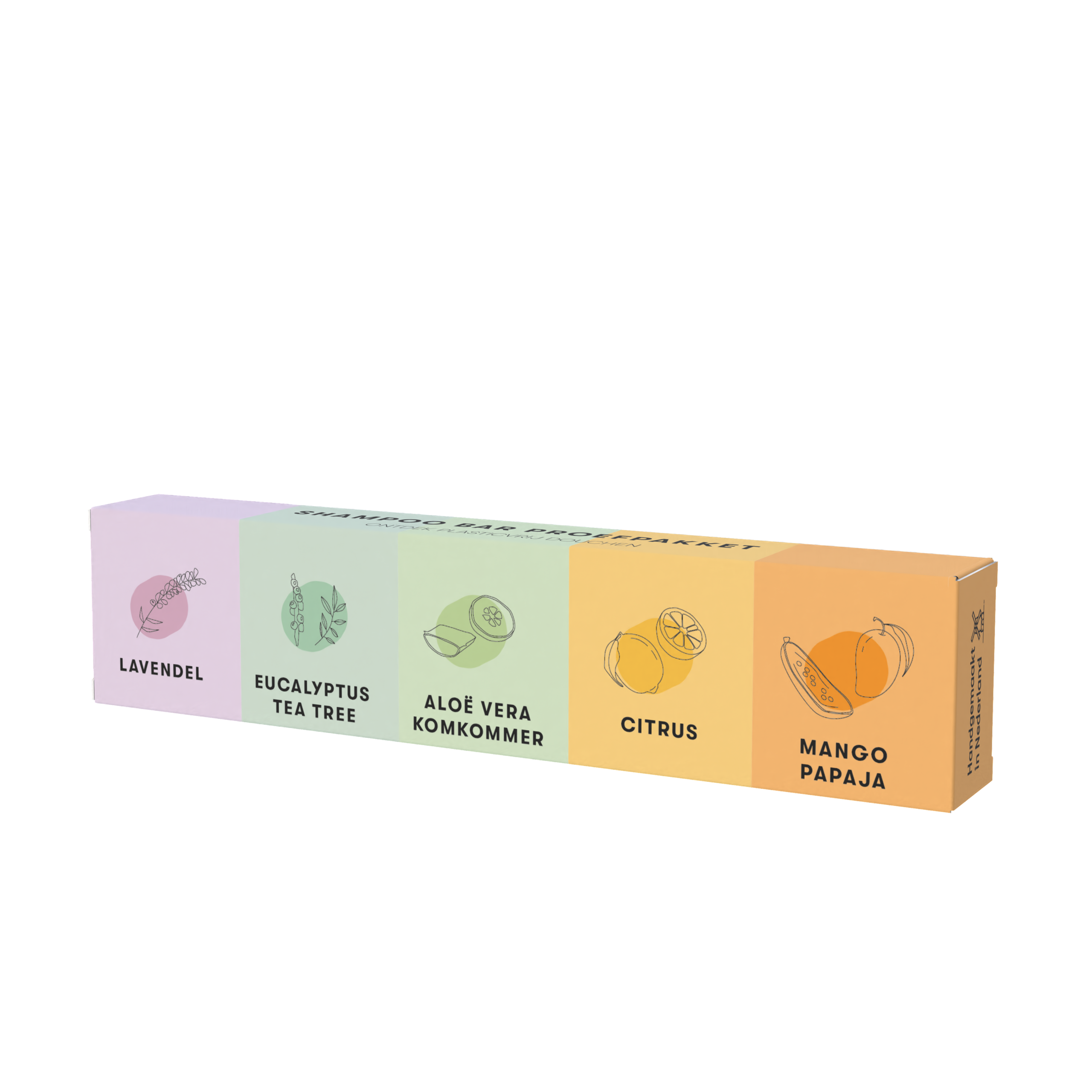 ShampooBars Shampoo Bar Proefpakket