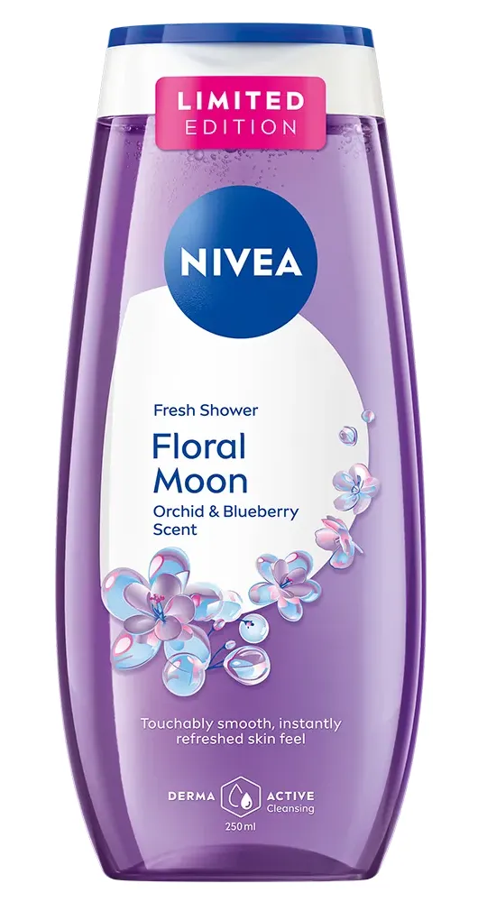 Nivea Floral Moon Orchid & Blueberry Scent Fresh Showergel (250 ml)