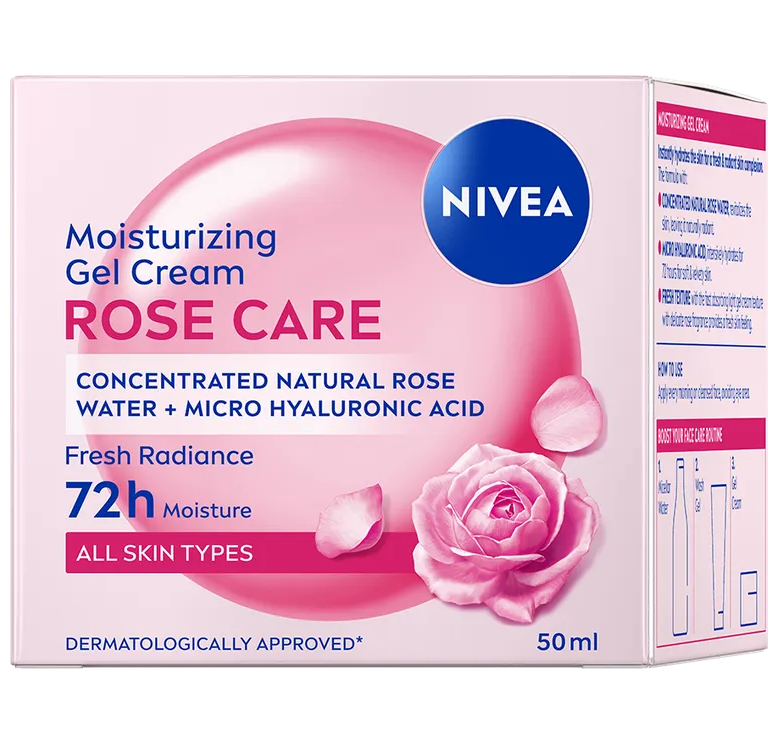 Nivea Hydraterende Gezichtsgel Rose Care (50 ml)