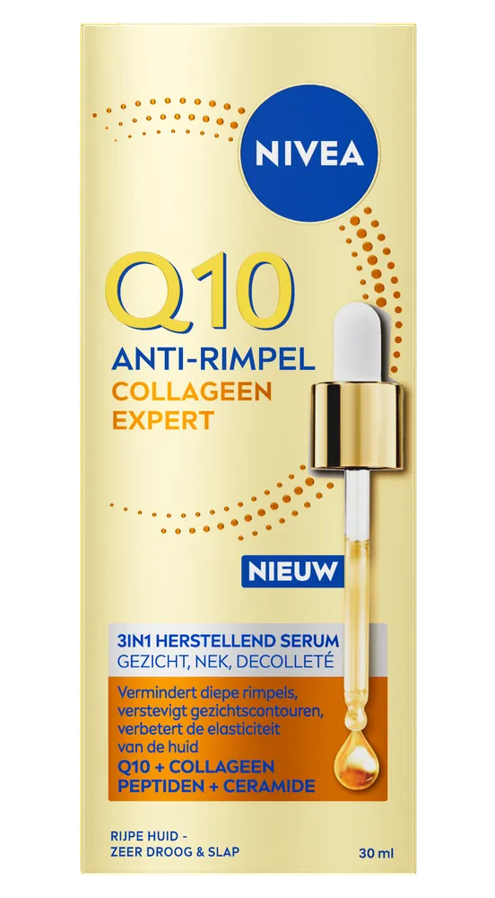 Nivea Q10 Anti-rimpel Collageen Expert 3-in-1 Herstellend Serum (30 ml)
