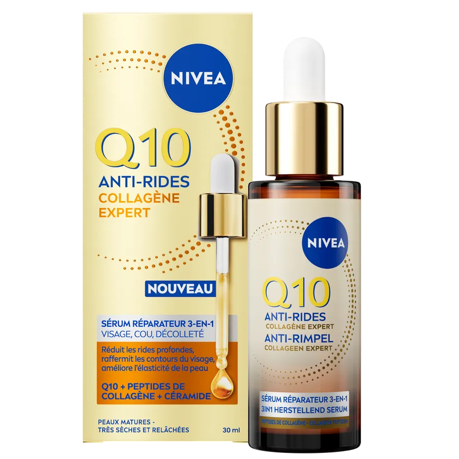 Nivea Q10 Anti-rimpel Collageen Expert 3-in-1 Herstellend Serum (30 ml)