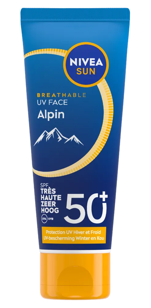 Nivea Sun Breathable Uv Face Alpin Uv-bescherming Winter en Kou SPF50+ (40 ml)