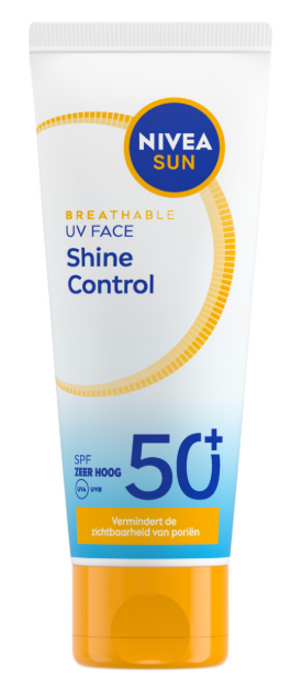 Nivea Sun Breathable Uv Face Shine Control SPF50+ (40 ml)