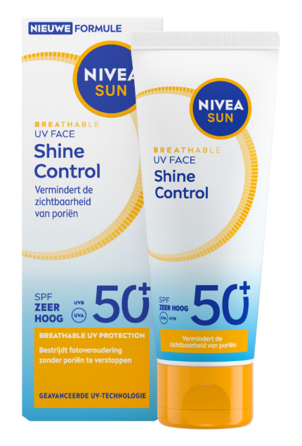 Nivea Sun Breathable Uv Face Shine Control SPF50+ (40 ml) - image 2