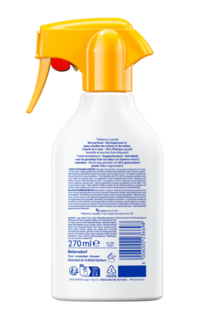 Nivea Sun Kids & Babies Sensitive Protect Trigger Spray SPF50+ (250 ml)