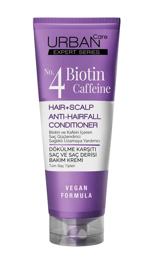 Urban Care No.4 Biotin Caffeine Hair+scalp Anti-hairfall Conditioner (200 ml)
