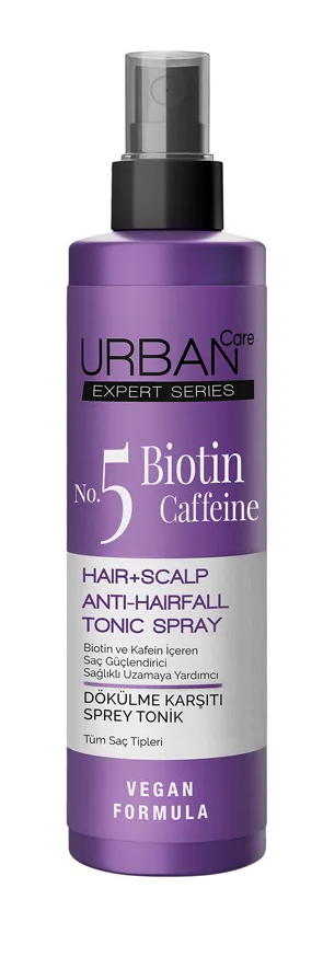 Urban Care No.5 Biotin Caffeine Hair+scalp Anti-hairfall Tonic Spray (200 ml)