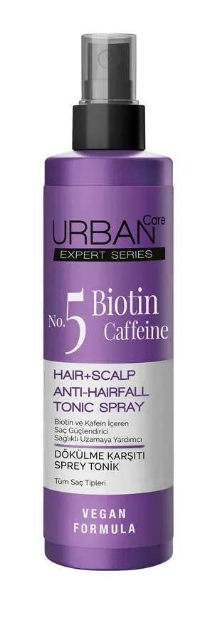 Urban Care No.5 Biotin Caffeine Hair+scalp Anti-hairfall Tonic Spray (200 ml)