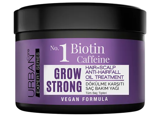 Urban Care No.1 Biotin Caffeine Hair+scalp Anti-hairfall Oil Treatment (240 ml)