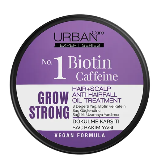 Urban Care No.1 Biotin Caffeine Hair+scalp Anti-hairfall Oil Treatment (240 ml)