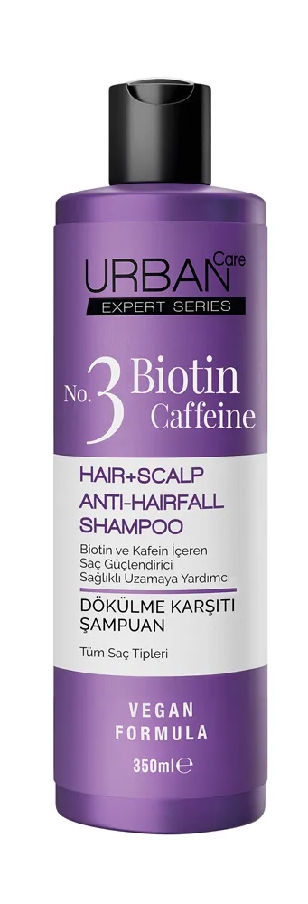 Urban Care No.3 Biotin Caffeine Hair+scalp Anti-hairfall Shampoo (350 ml)