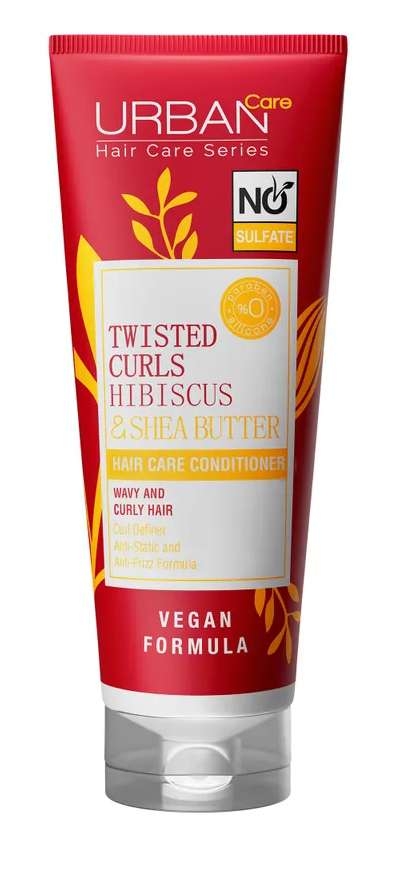 Urban Care Twisted Curls Hibiscus & Shea Butter Hair Care Conditioner (250 ml)