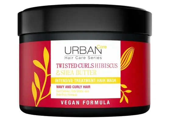 Urban Care Twisted Curls Hibiscus & Shea Butter Intensive Treatment Hair Mask (230 ml)