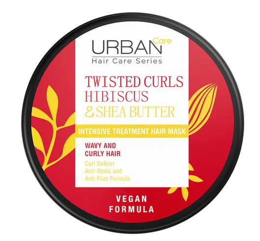 Urban Care Twisted Curls Hibiscus & Shea Butter Intensive Treatment Hair Mask (230 ml)